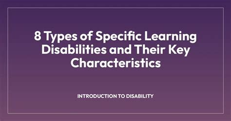 Image result for Types of Learning Disability