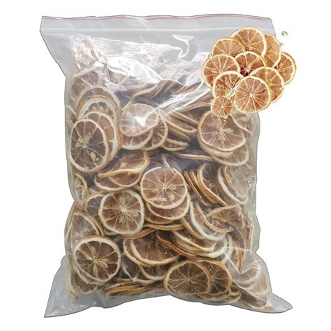 Amazon.com: Dried Lemon Slices , 1.1 Lb Dried Lime Slices Bulk 500g Dry ...