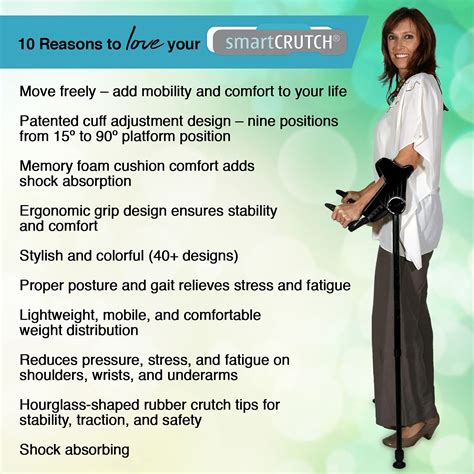 smartCRUTCH Performance Nature Series Custom Forearm Crutch with ...