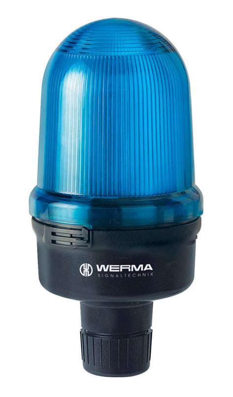 261.540.70 Werma | Werma 261 Series Blue Rotating Light Module, 12 → 24 ...