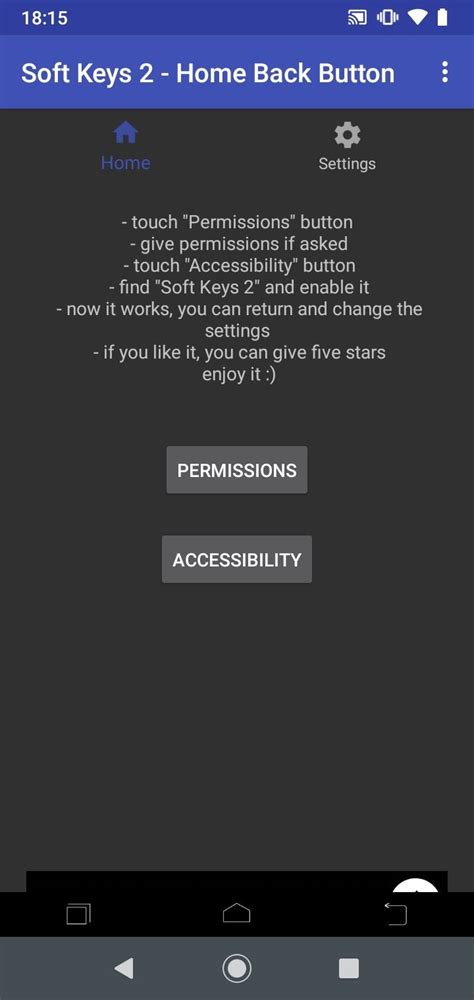 Télécharger Soft Keys 2 - Home Back Button 2.0 APK pour Android Gratuit