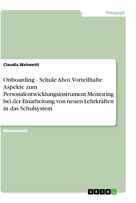 Buy Onboarding - Schule Ahoi. Vorteilhafte Aspekte zum ...