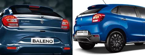 Maruti Suzuki Baleno vs Baleno RS; Here's all you need to know about ...