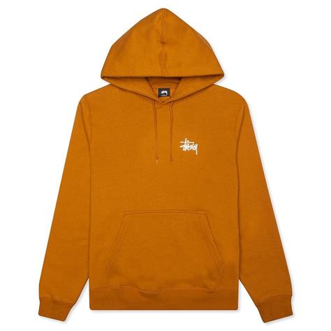 Basic Hoodie - Caramel | Stussy hoodie, Hoodies, Stussy