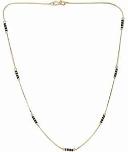Buy H2 FASHION COLLECTION Gold Plated Mangalsutra Chain for Women ...