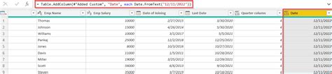 Image result for Power Query Editor Add Date Column