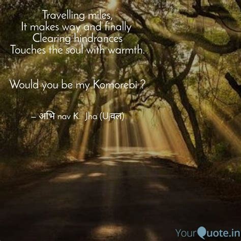 Best komorebi Quotes, Status, Shayari, Poetry & Thoughts | YourQuote