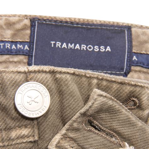 8136AR jeans velluto uomo TRAMAROSSA man velvet trousers