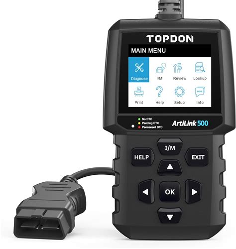 Amazon.fr : TOPDON Topscan Lite Scanner OBD2 Bluetooth, Outil de Diagnostic sans Fil OBDII pour ...
