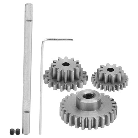 VGEBY 1/10 RC Car Gearbox, 1 Set Steel Gearbox Gear Transmission Box ...