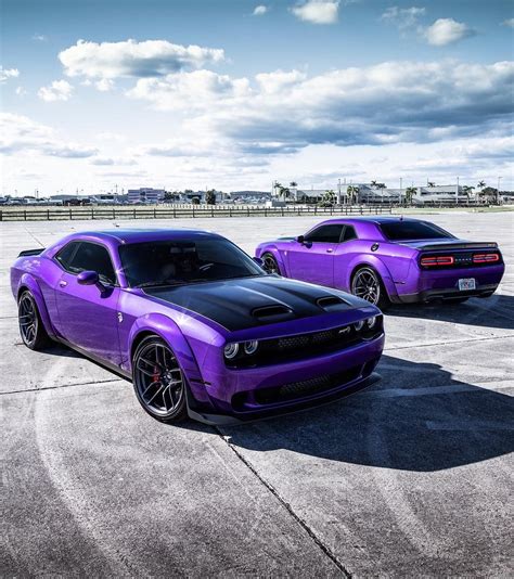 Plum Crazy Purple Challenger Widebody | FiveStar Wall
