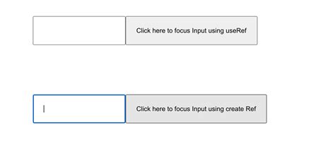 Image result for React Createref vs Use Ref