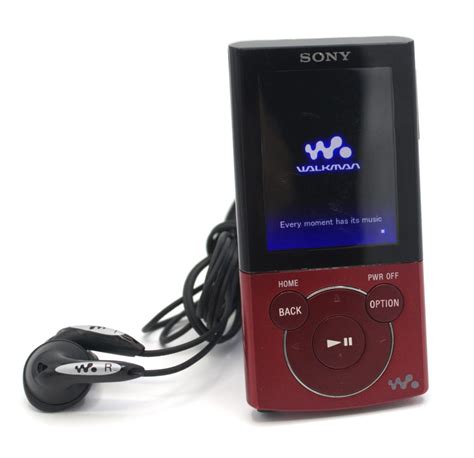 Vintage Sony Walkman Stereo MP3 Audio Music Video Player 8 GB Red With ...