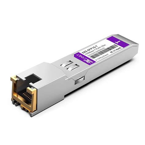 XZSNET 1000BASE-T SFP Transceiver, SFP to RJ45, 1.25G Copper SFP to ...