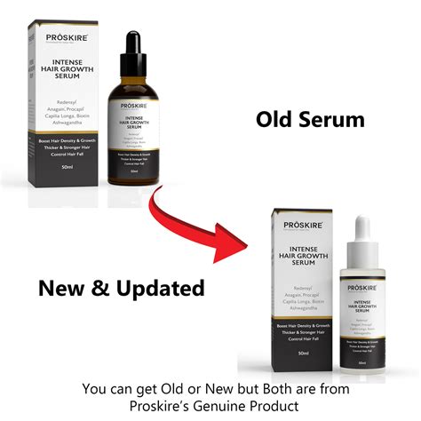 Intense Hair Growth Serum for Hair Fall Control Boost Density (30ml ...