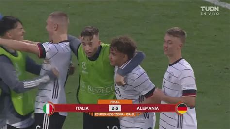 Resumen | Alemania se impone 2-3 a Italia Sub-17 en duelo de golazos ...
