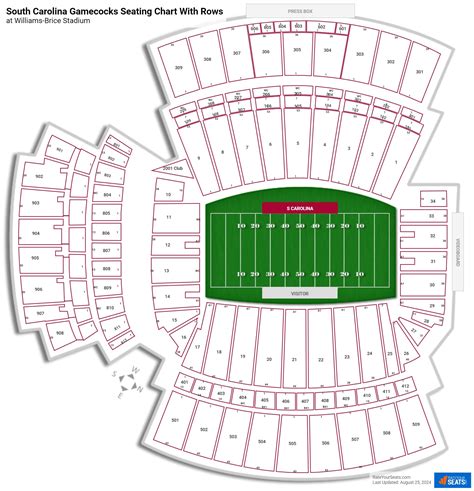 Williams-Brice Stadium Seating Chart - RateYourSeats.com