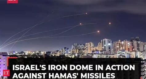 israel: Israel's Iron Dome in Action: This is how the protection cover ...