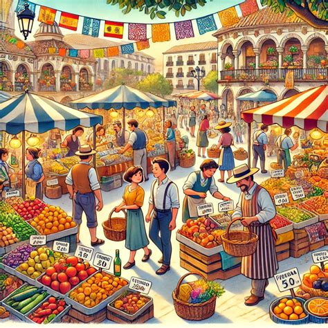 Everyday Spanish - Local Market Shopping Expressions - MY-SPANISH ...
