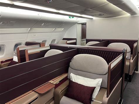 Qatar A380 Business Class 的图像结果