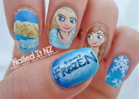 nail art frozen