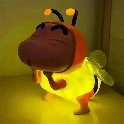 Shinchan Cosplay Collectible Figurine Night Lamp