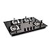 Glen Hob 4 Burner Gas Stove Hob Top | Built-In Hob Auto Ignition | 8 MM ...