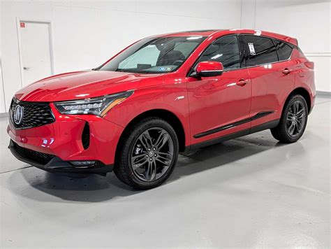 New 2024 Acura RDX w/A-Spec Package in Performance Red Pearl | Greensburg, PA | #A04239