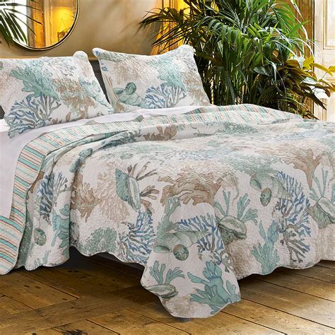 Barefoot Bungalow Atlantis Quilt Set