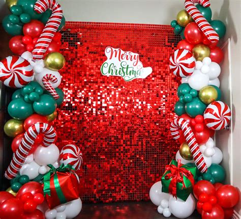 Christmas Party Backdrop Ideas | Christmas party backdrop, Christmas ...