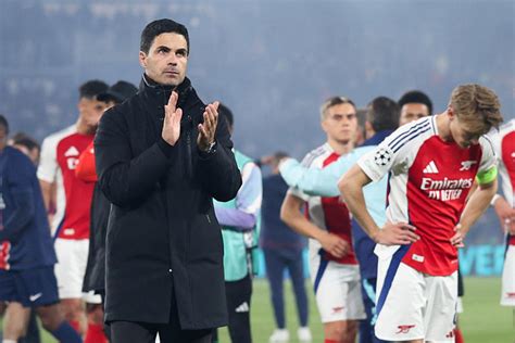 Mikel Arteta reveals what PSG coaches told him after Arsenal defeat