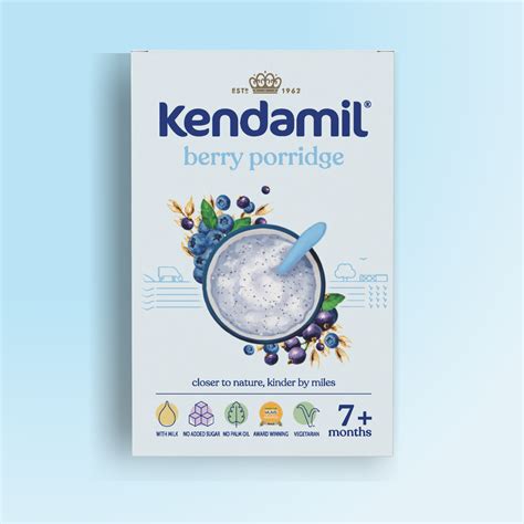 Berry Porridge | Baby Cereal | Baby Porridge | Kendamil