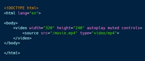 Image result for How To Insert Video In Html Code