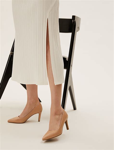 Buy Stiletto Heel Pointed Court Shoes at Marks & Spencer