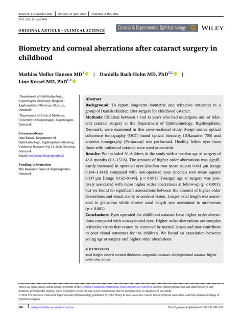Image result for Biometry Cataract Surgery