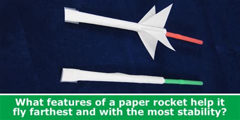 Image result for Paper Rocket Experiment