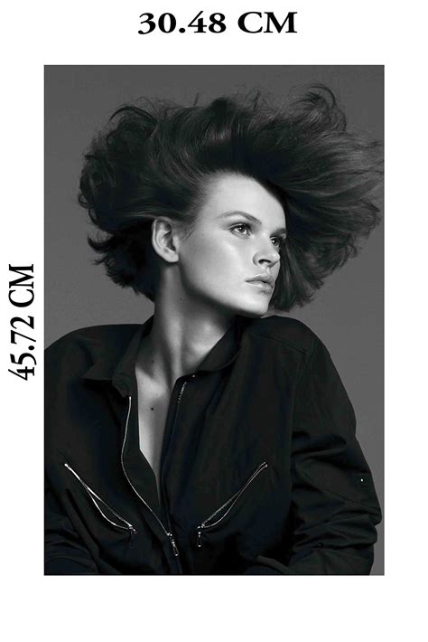 Buy Yellow Alley Cara Taylor Sticker Poster|Fashion Model Poster ...