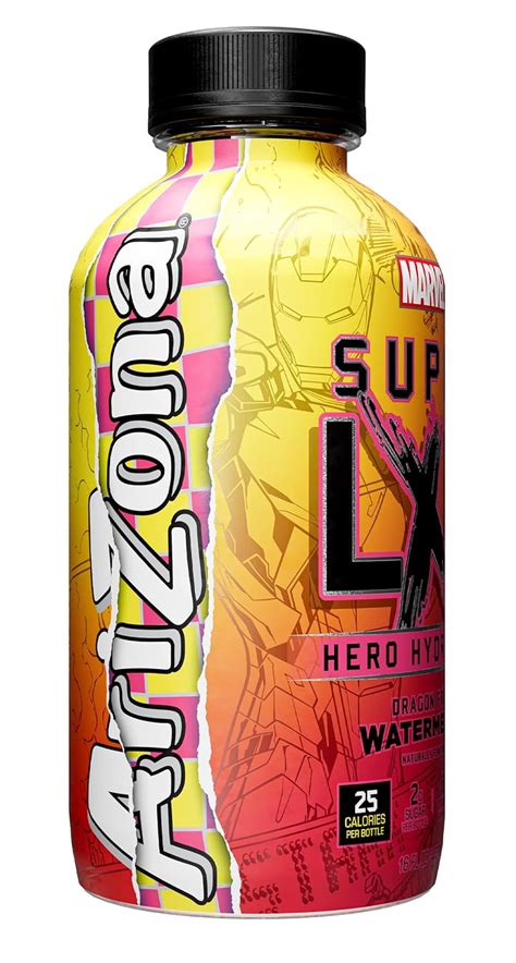 Buy AriZona x Marvel Super LXR Hero Hydration - Dragon Fruit Watermelon ...