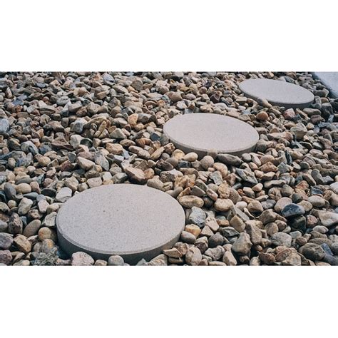 Pavestone 12-in L x 12-in W x 1.87-in H Round Red/Smooth Concrete Patio ...