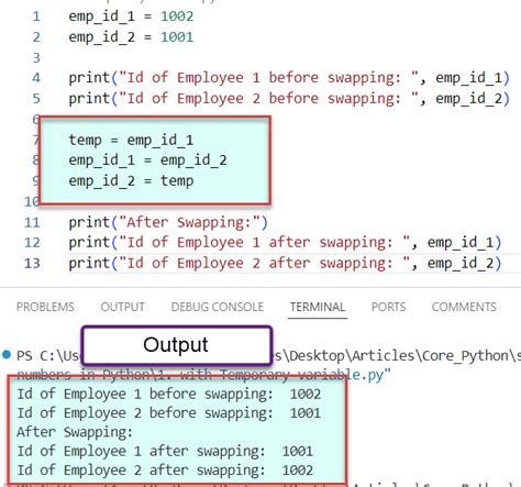 Image result for Python Word Swap