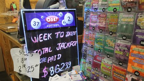 Ohio Lottery scratch off remaining prizes