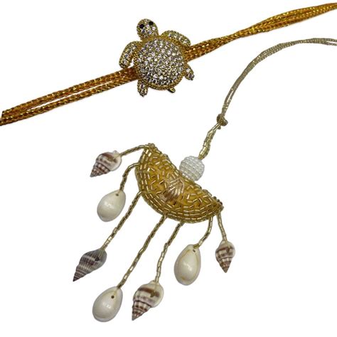 Buy Digital Dress Room Multicolour Rakhi with Lumba Online