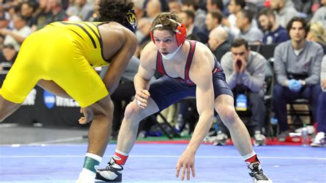 Composto Shines at First Day of NCAA Wrestling Champs; Seven Quakers ...
