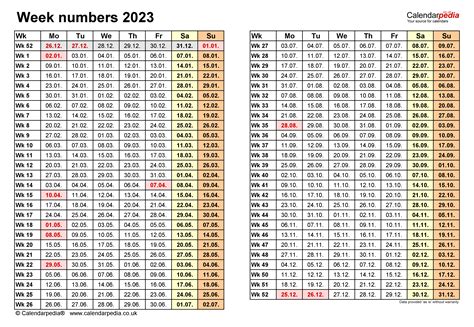 Kalender 2023 Mit Kw Zum Ausdrucken