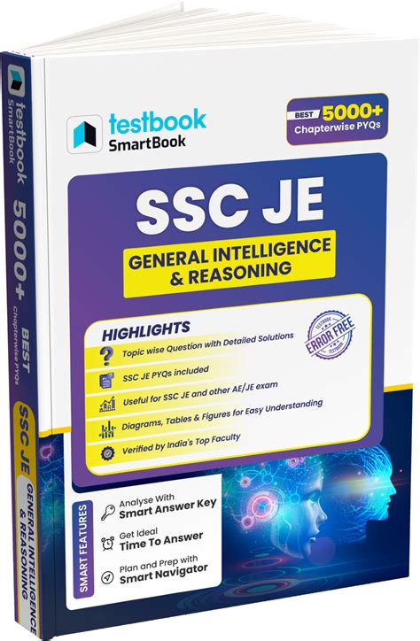 SSC JE General Intelligence & Reasoning SmartBook with 5000+ Chapterwi ...