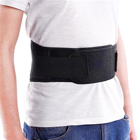 Adjustable Neoprene Lumbar Support Lower Back Belt Brace Pain Relief | eBay