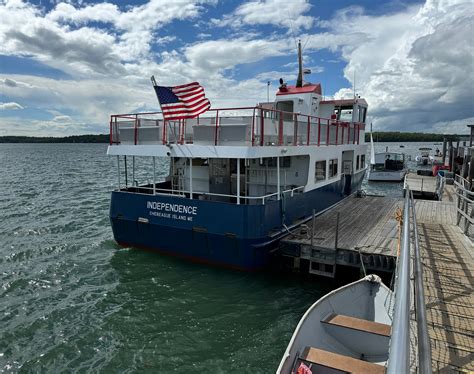 USA – Maine: Chebeague Island Ferry zwischen Chebeague Island und ...