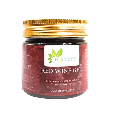 E-GREENS AAURA Red Wine Gel Skin for Oily and Combination skin radiance ...