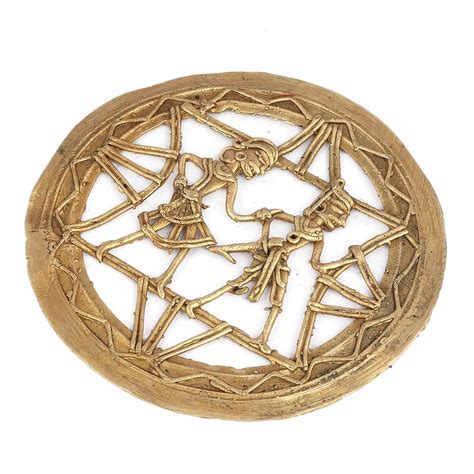 Black Brass Goddess Laxmi Statue On Chowki And Prabhavali