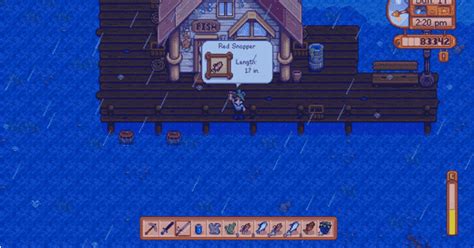 Stardew Valley: How to catch a Red Snapper